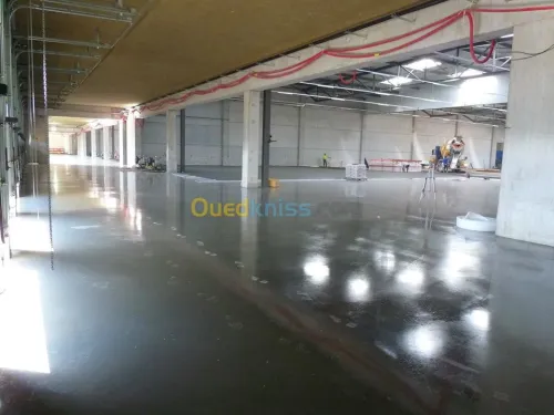 Dallage industriel Epoxy flooring 