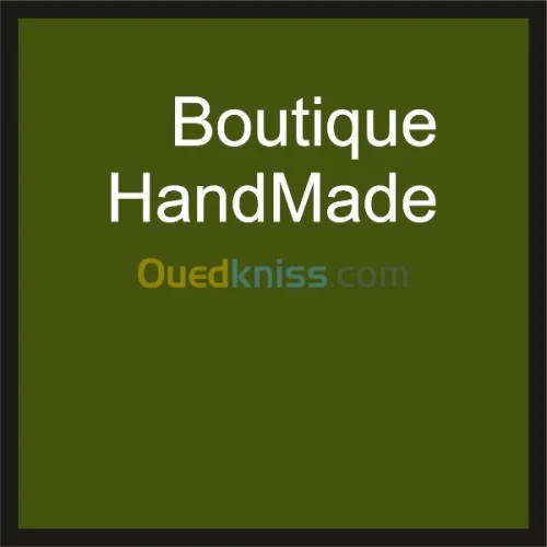Offre HandMade 1— Fait-main