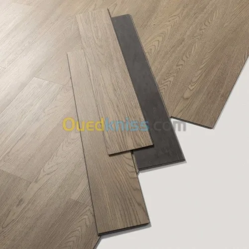 parquet bois stratifié et PVC