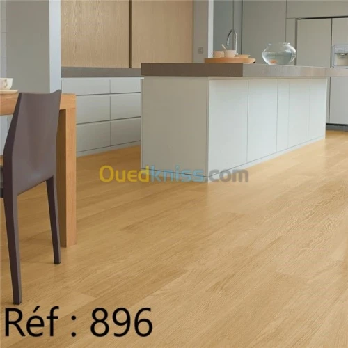 parquet bois stratifié et PVC