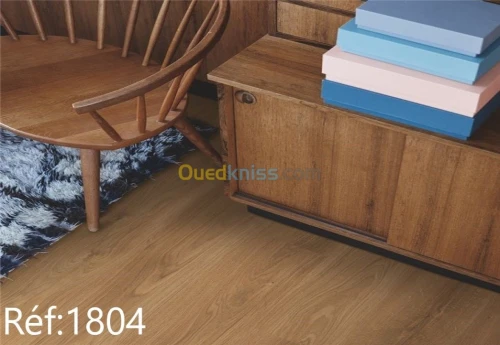 parquet bois stratifié et PVC