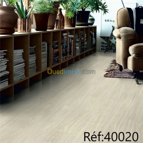 parquet bois stratifié et PVC