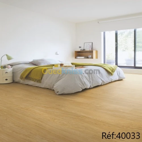 parquet bois stratifié et PVC