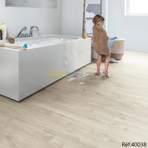 parquet bois stratifié et PVC