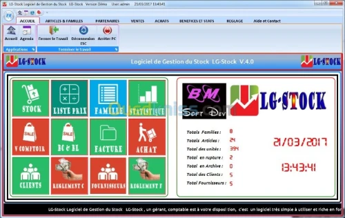GESTIONNAIRE DE STOCK