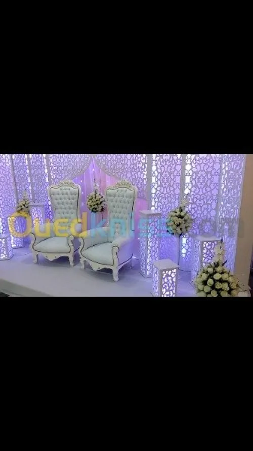 Décorations salle des fêtes 