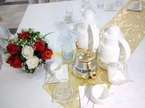 Décorations salle des fêtes 