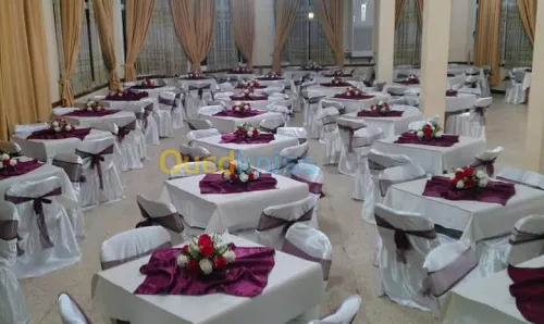 Décorations salle des fêtes 