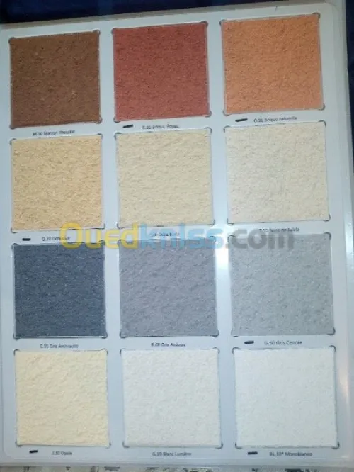 Ravalement des facades monocouche
