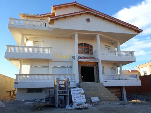 Ravalement des facades monocouche