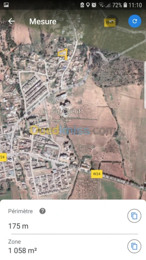 Vente Terrain Mostaganem Ain sidi cherif
