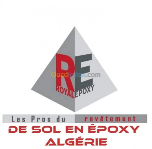 Revêtement de sol industriel en epoxy 