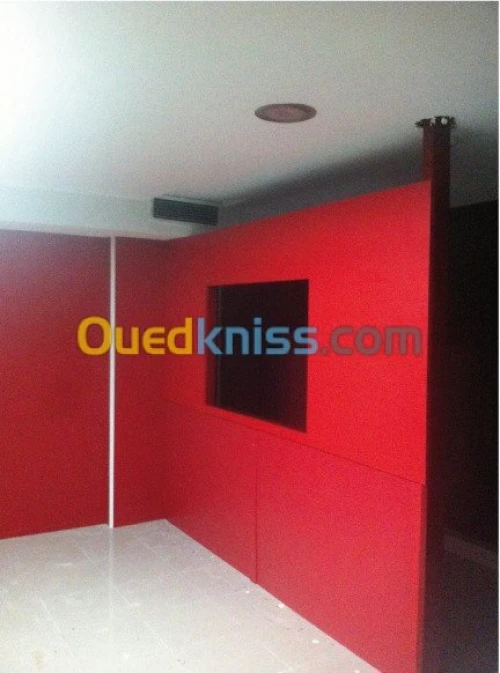 plombage salle de radiologie 