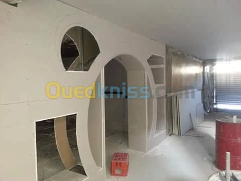 faux plafond pvc et placo