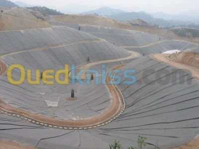 Pose Géomembrane PEHD / PVC