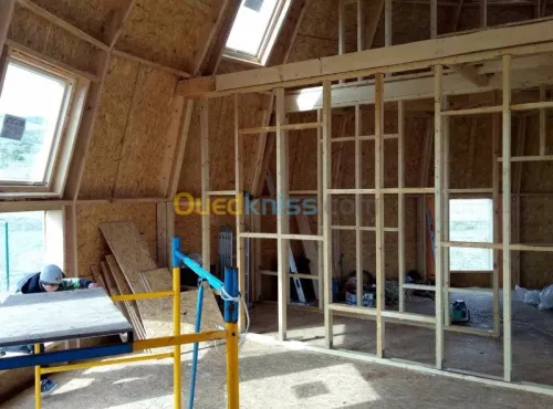 Maison en Sphère a bois massif