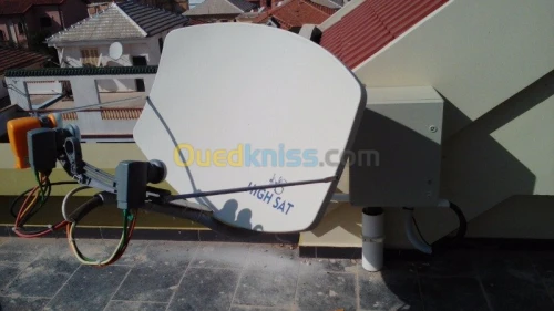 Installation réception satellite