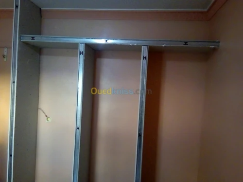 BA13/peinture/PVC