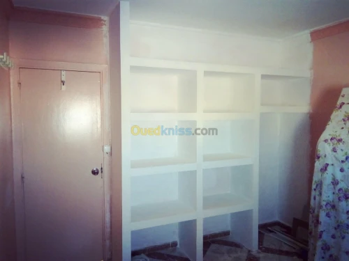 BA13/peinture/PVC