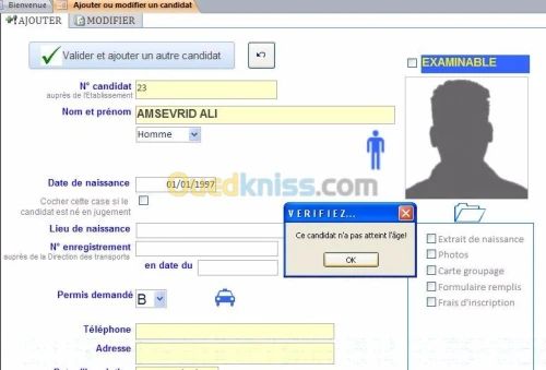 Logiciel auto ecole 