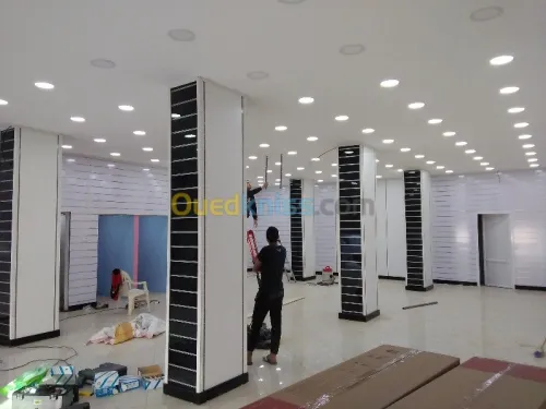 Alluminium ,pvc ,placoplatre