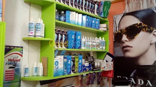 Agencement de magasin d'optique
