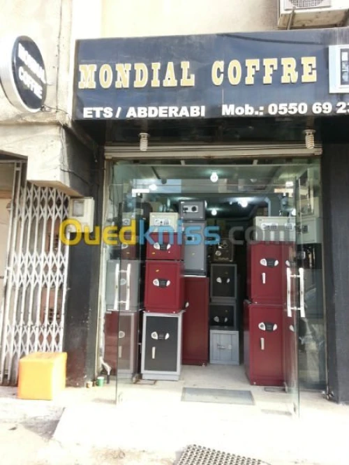 vente des coffres forts 