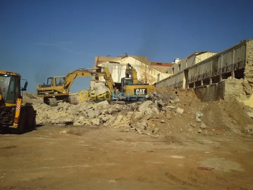 démolition et terrassement location d'