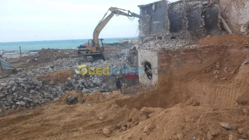 démolition et terrassement location d'