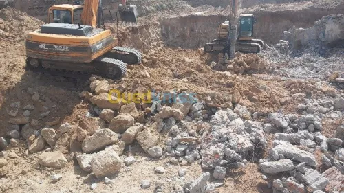 démolition et terrassement location d'