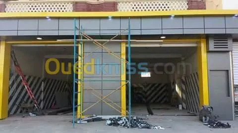 عرض خاص لتركيب وجهات المحلات و شركات ب