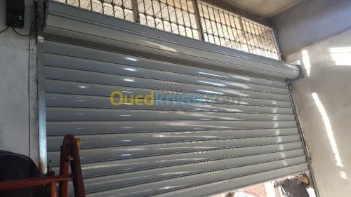 Rideaux metalliques electriques