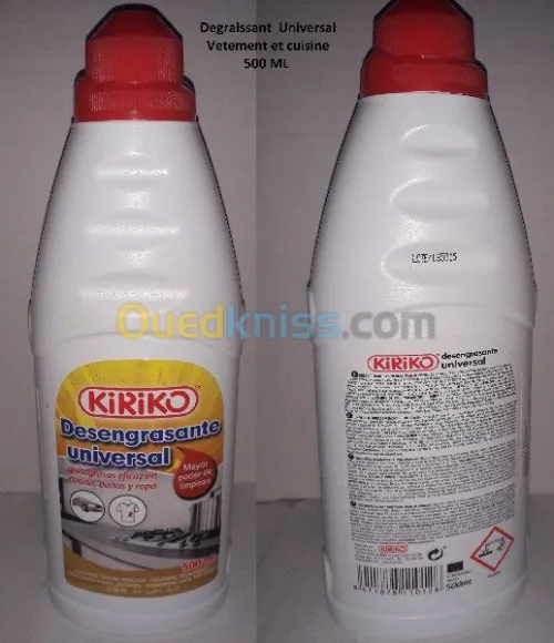 PRODUIT D'ENTRETIEN ET DETERGENT 