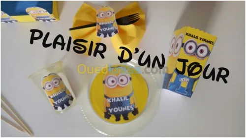 Décoration d'anniversaire personnalisé