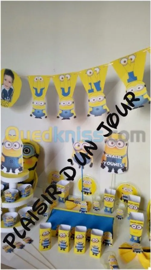 Décoration d'anniversaire personnalisé