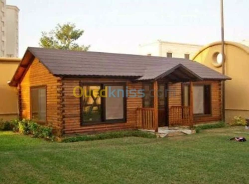 fabrication tout les modeles de chalet