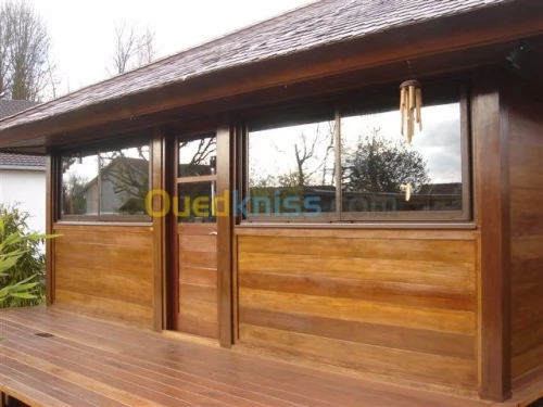 fabrication tout les modeles de chalet