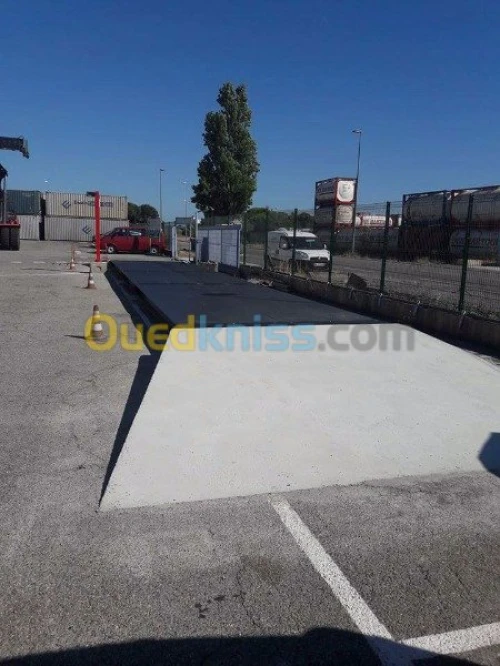 Etalonnage centrale a béton et pont ba