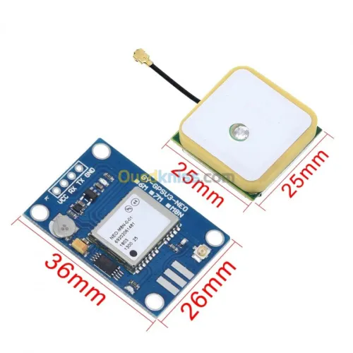 module GPS NEO6MV2 et GY-GPSV3 NEO-M8N ARDUINO