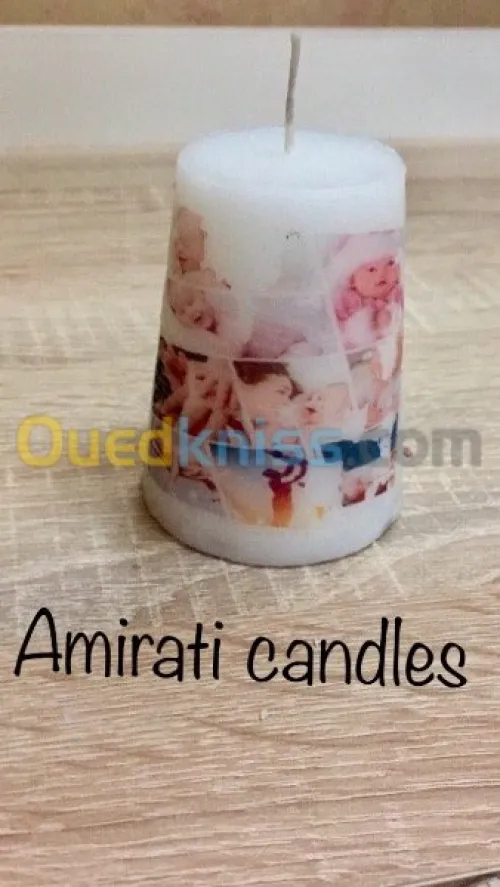 Pliage des serviettes dragées bougies 