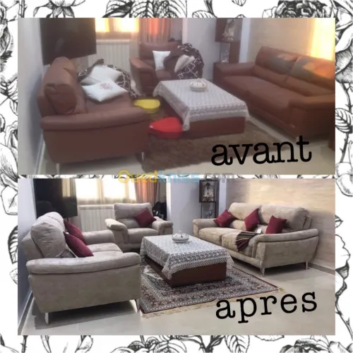 fabrication et reparation salons 