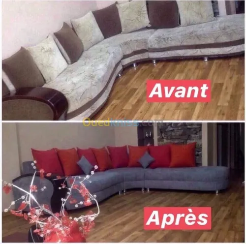 fabrication et reparation salons 