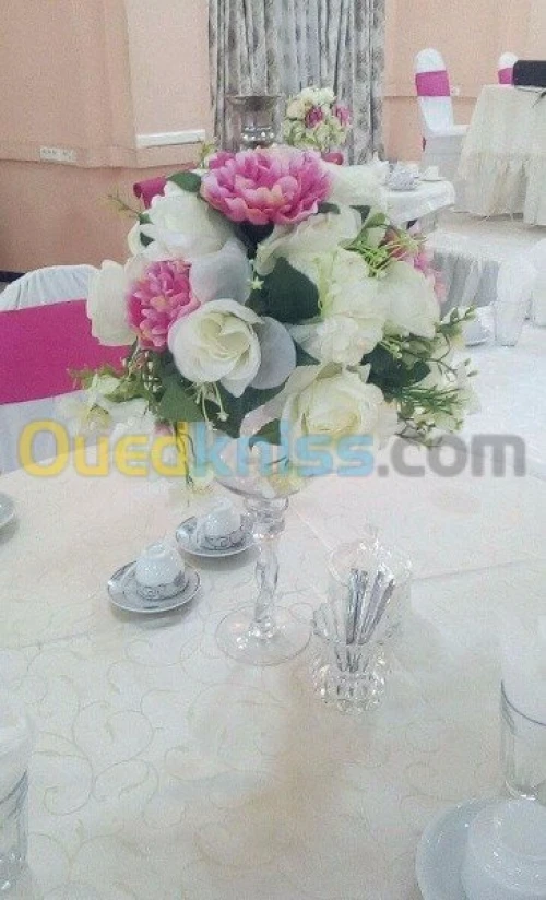 Décoration de salle pour mariage à alg