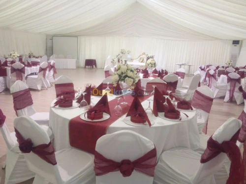 Décoration de salle pour mariage à alg