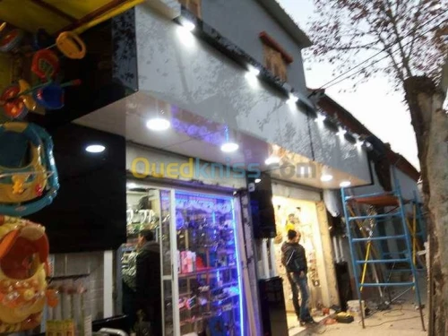 Menuiserie Alucobond, Pvc et Forex