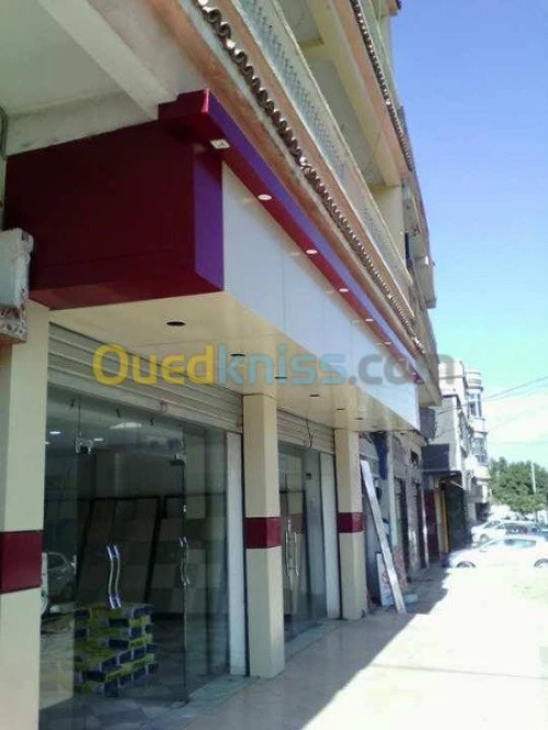 Menuiserie Alucobond, Pvc et Forex