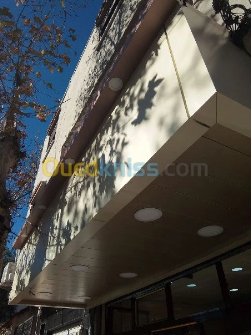 Menuiserie Alucobond, Pvc et Forex
