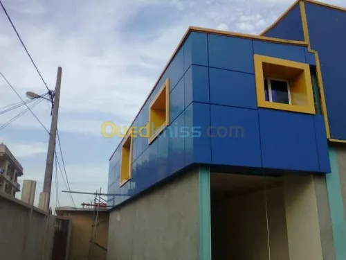 Menuiserie Alucobond, Pvc et Forex