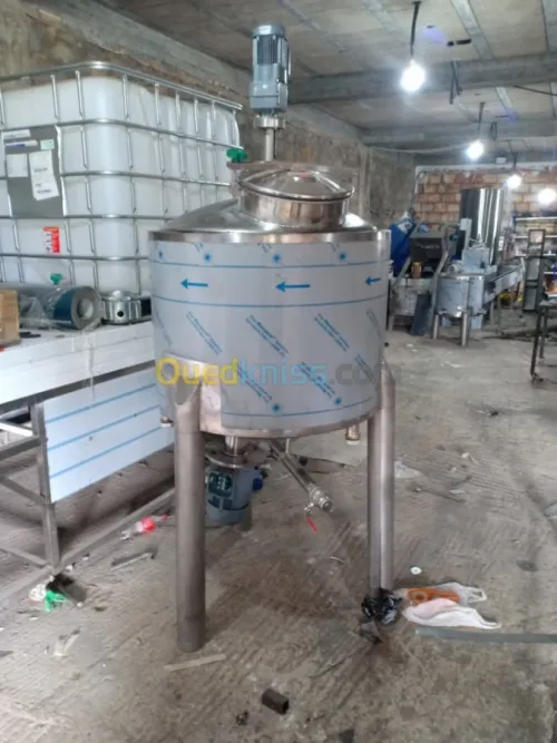 Cuve et machines 