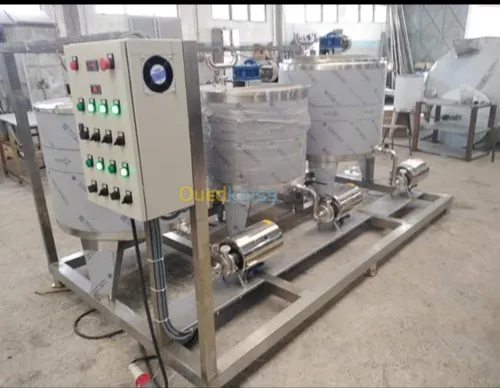 Cuve et machines 